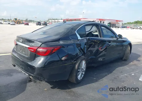 2020 Infiniti Q50 Luxe from USA, damaged, VIN JN1EV7AP0LM208178